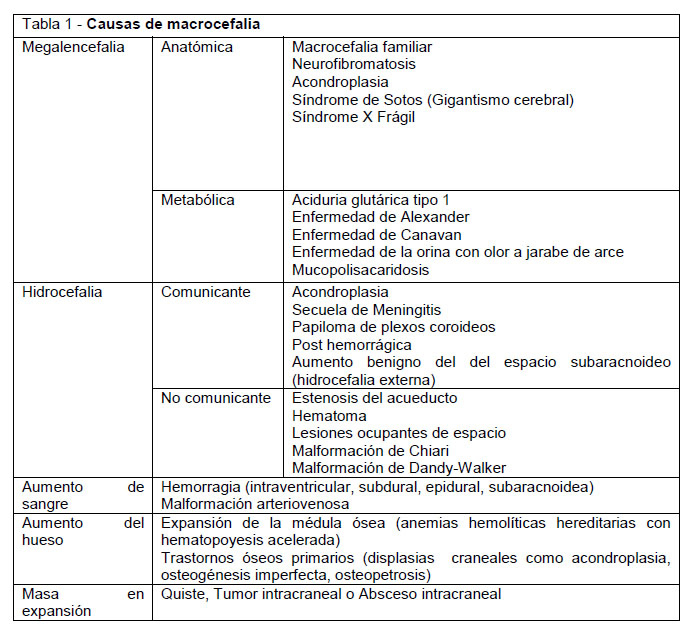 Retardo de crecimiento de los componentes craneanos mayores y menores.